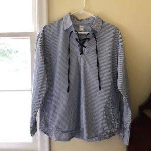 Gap popover lace front top